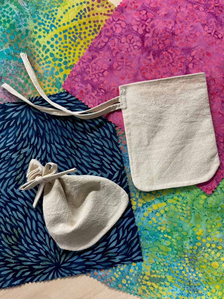 Organic Cotton Simple-Tie Reusable Teabag