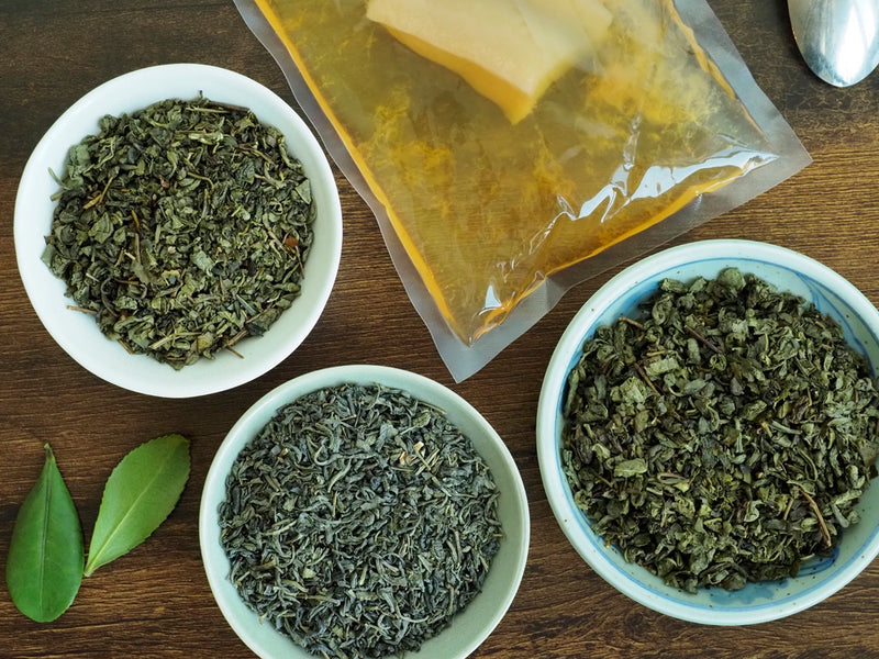 Jun Flavor Pack - Three GREEN Teas with Jun SCOBY