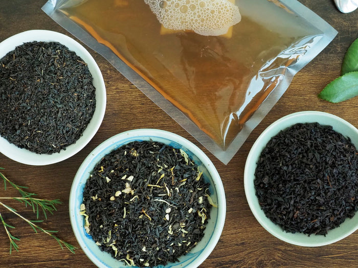 Kombucha Flavor Pack - Three BLACK Teas with Kombucha SCOBY